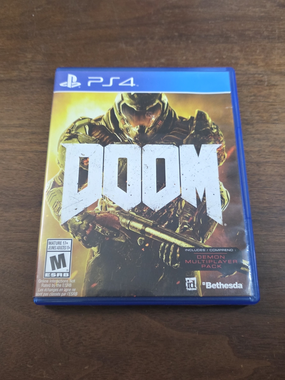 Sony PS4 Doom Game CIB